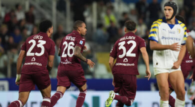 Serie A, Parma-Torino 2-1: doppietta di Pellegrino per gli emiliani