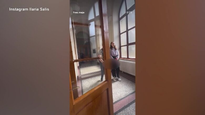 Ungheria, Ilaria Salis posta video detenuta portata in tribunale in catene
