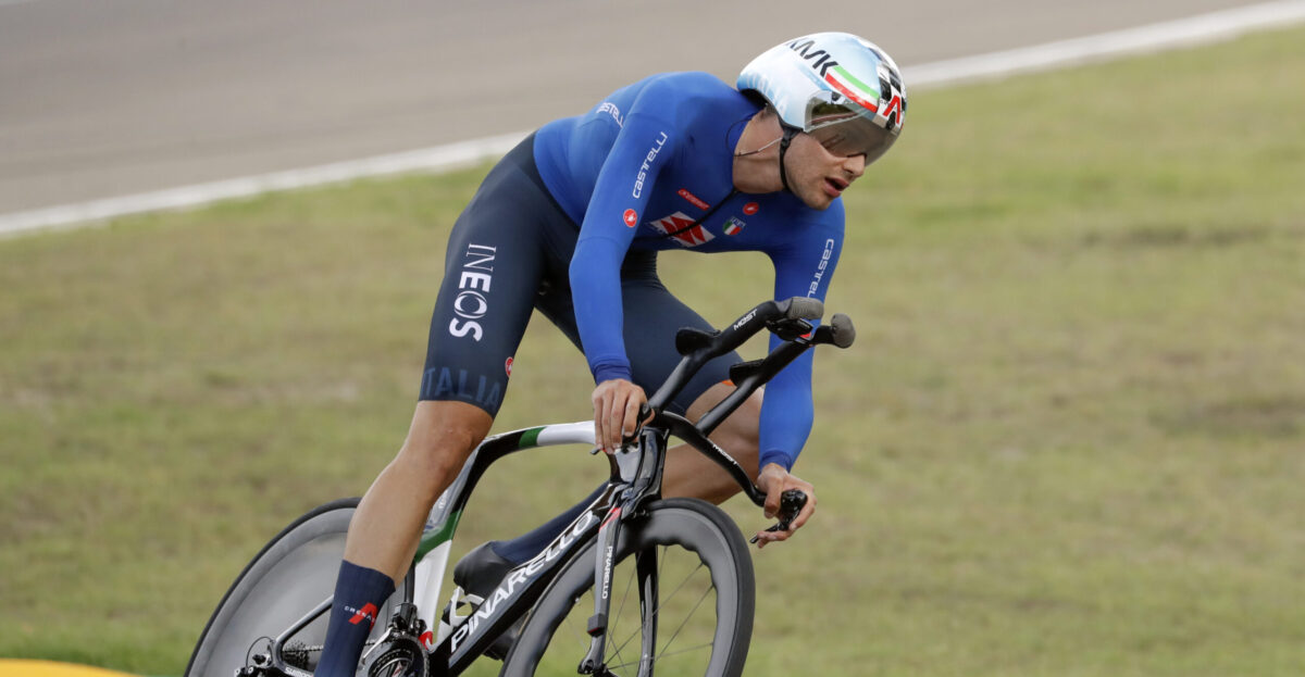 Europei ciclismo 2025, Ganna argento nella cronometro: vince Evenepoel