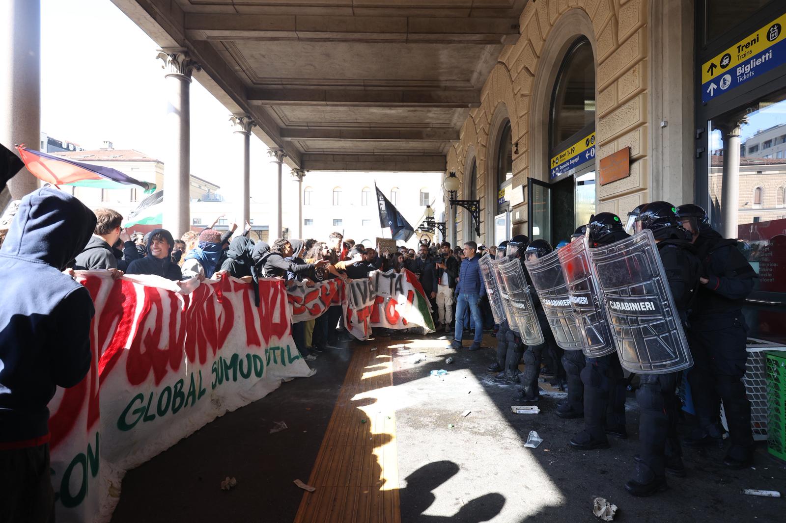 flotilla manifestazioni in tutta italia scontri a bologna 8211 la diretta