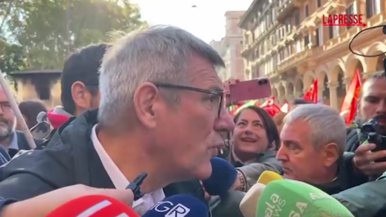 Sciopero generale 3 ottobre, Landini: “Impugneremo eventuali sanzioni”. E risponde a Meloni su “weekend  lungo”