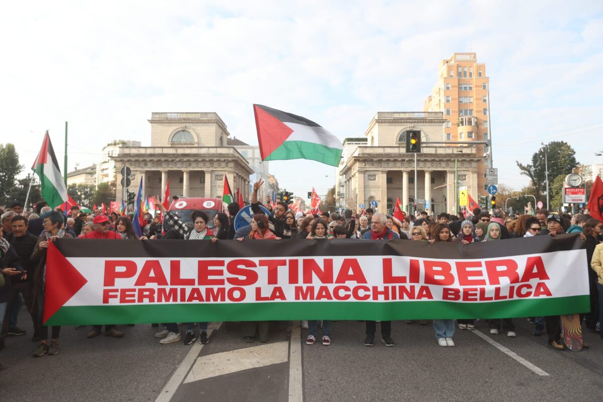 Sciopero generale 3 ottobre 2025, le foto delle proteste per Gaza e Flotilla
