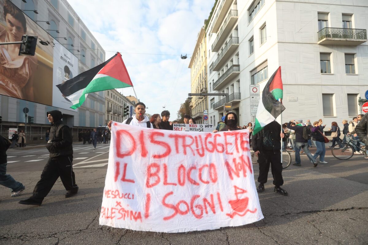 Sciopero generale 3 ottobre 2025, le foto delle proteste per Gaza e Flotilla