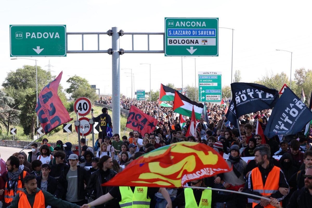 Sciopero generale 3 ottobre 2025, le foto delle proteste per Gaza e Flotilla