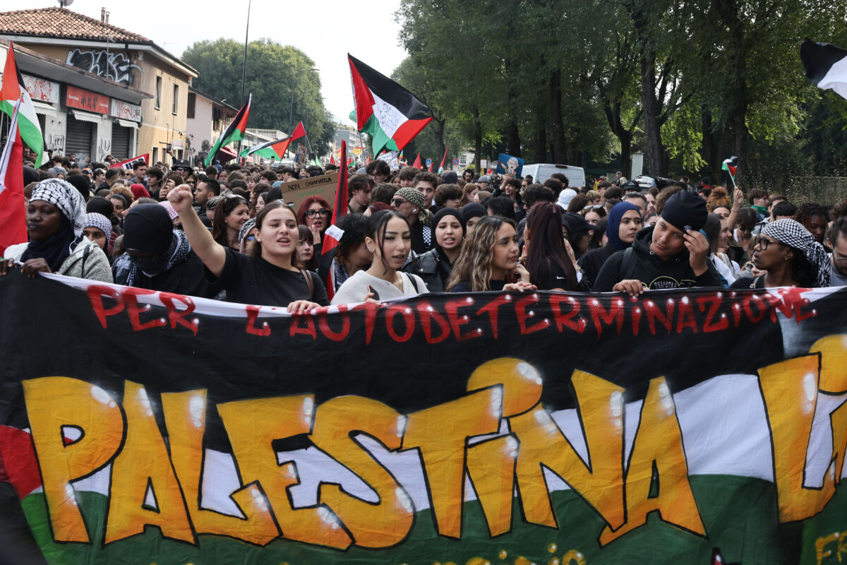 Sciopero generale 3 ottobre 2025, le foto delle proteste per Gaza e Flotilla