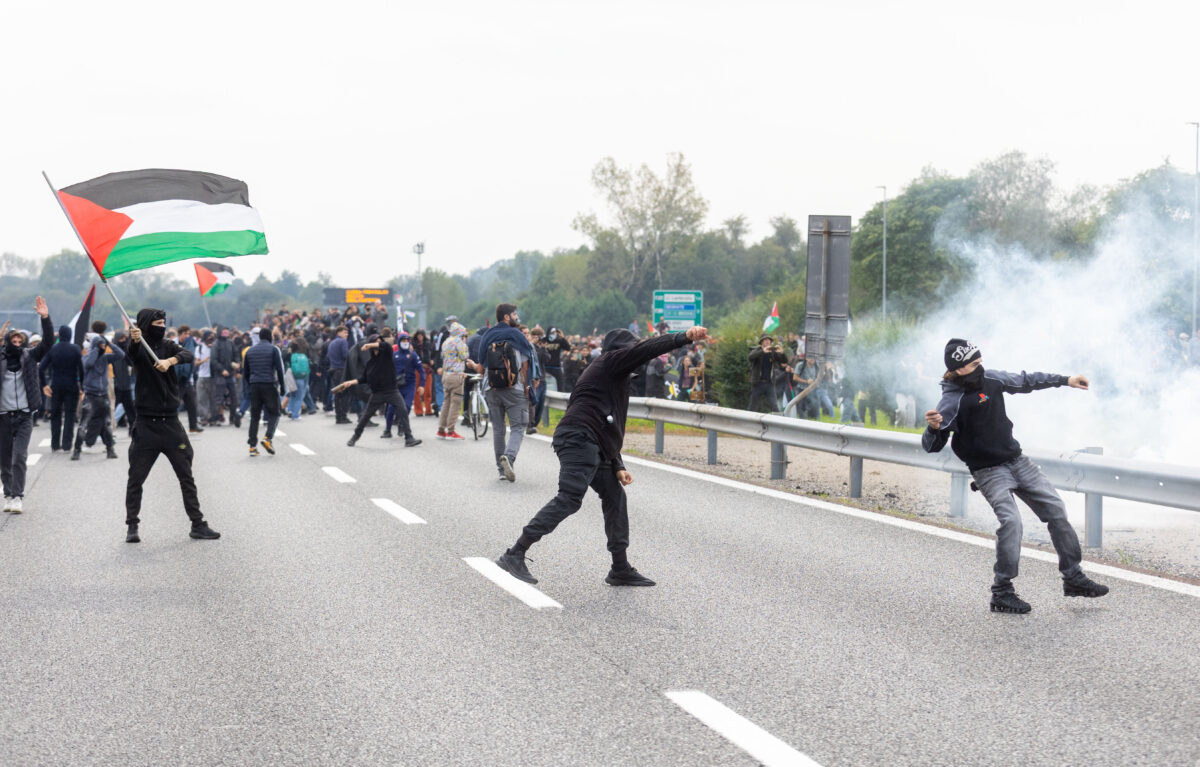 Sciopero generale 3 ottobre 2025, le foto delle proteste per Gaza e Flotilla
