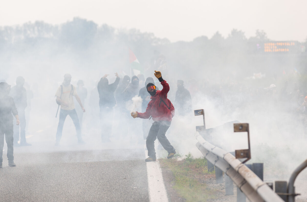Sciopero generale 3 ottobre 2025, le foto delle proteste per Gaza e Flotilla