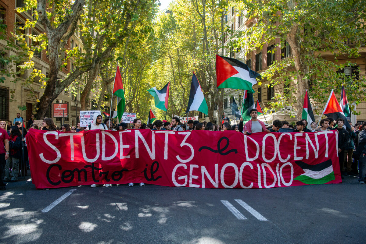 Sciopero generale 3 ottobre 2025, le foto delle proteste per Gaza e Flotilla