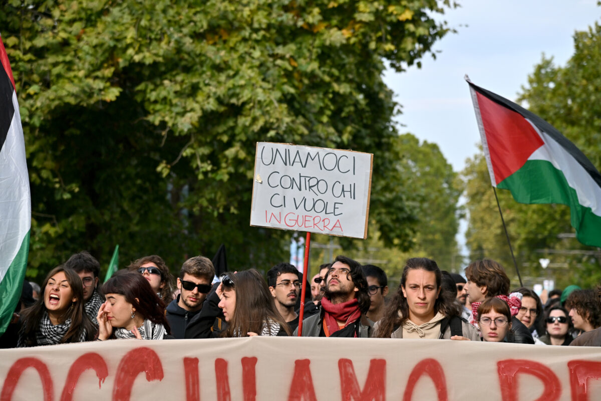 Sciopero generale 3 ottobre 2025, le foto delle proteste per Gaza e Flotilla