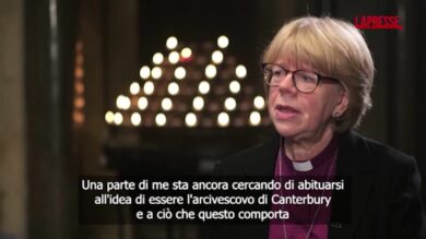 La nuova arcivescova di Canterbury: "Sto ancora cercando di abituarmi all'idea"