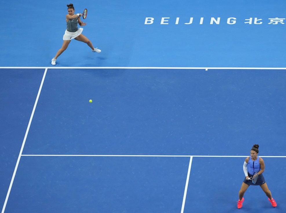 Wta Pechino 2025, trionfo Errani Paolini nel doppio