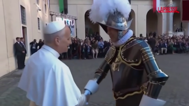 Papa Leone XIV presiede il giuramento delle nuove Guardie Svizzere