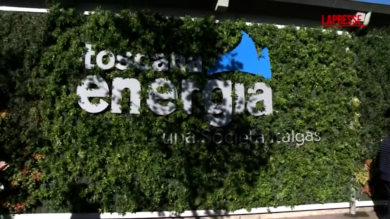 Firenze: Toscana Energia inaugura un giardino verticale