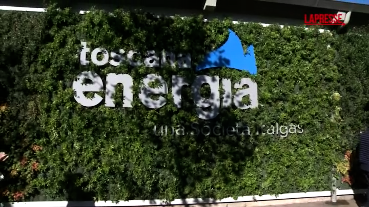 Firenze: Toscana Energia inaugura un giardino verticale