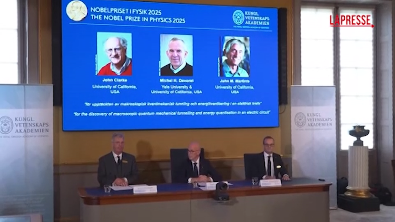 Nobel 2025: premio per la Fisica a John Clarke, Michel H. Devoret e John M. Martinis