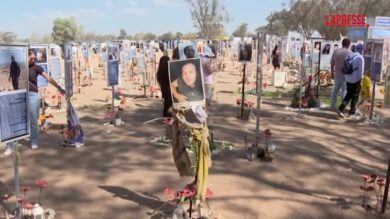 7 ottobre, l’omaggio sul luogo del massacro del ‘Nova Music Festival’