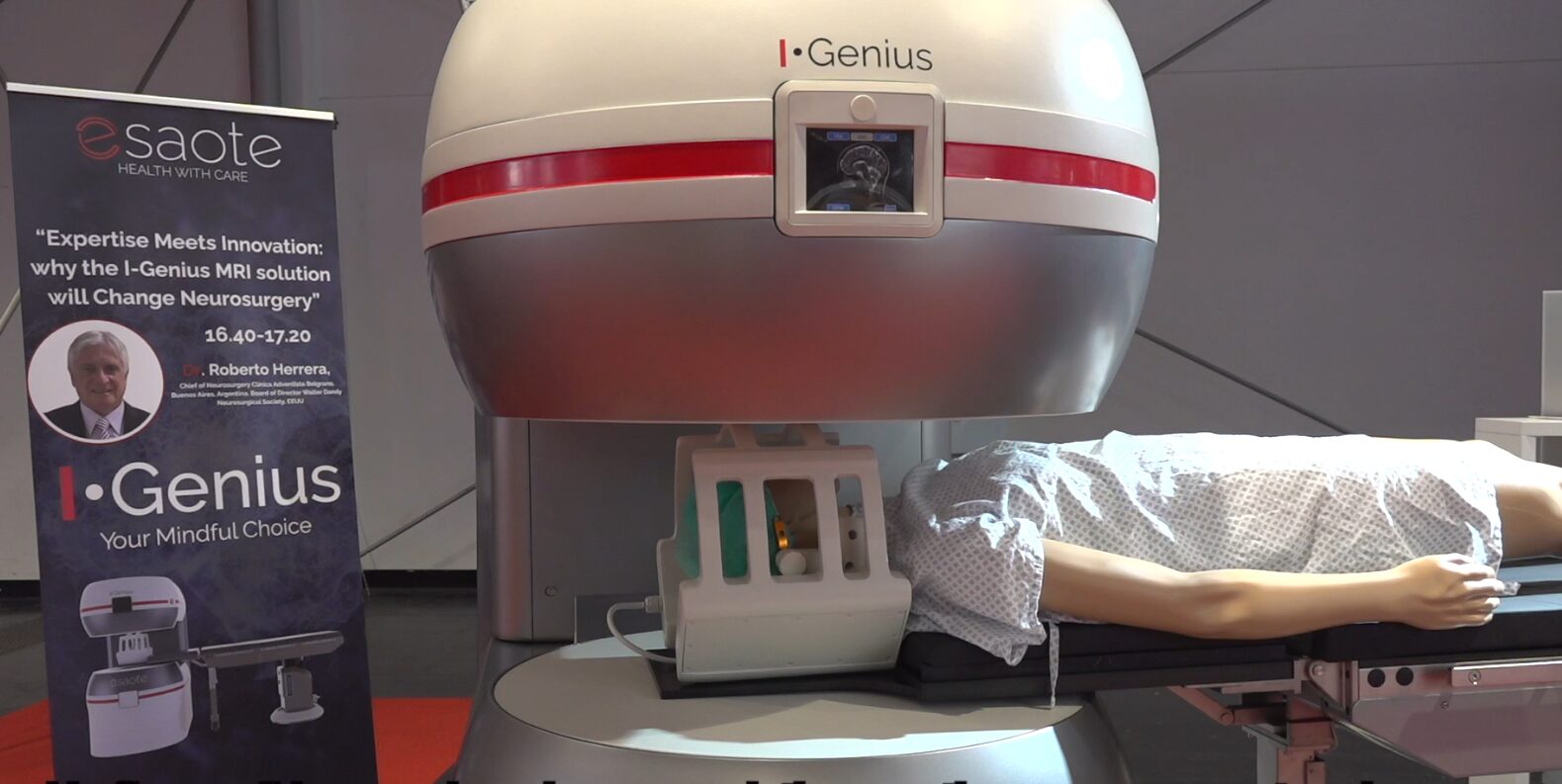 esaote entra nel campo della neurochirurgia con il sistema di risonanza magnetica intraoperatoria i genius