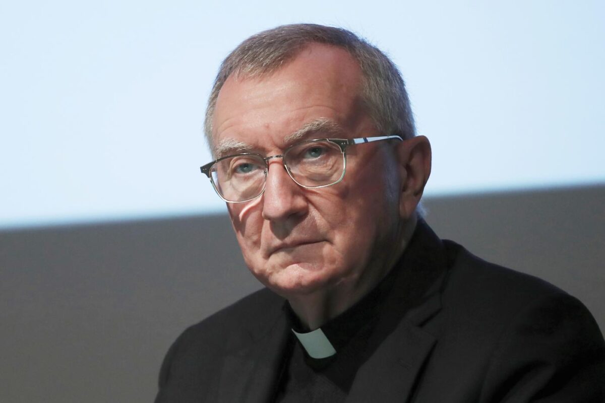 Il cardinale Pietro Parolin (Foto AP/Antonio Calanni)