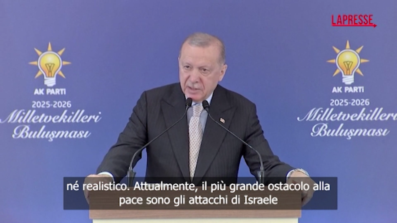 gaza erdogan il pi249 grande ostacolo alla pace sono gli attacchi di israele