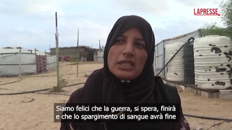 Israele e Hamas firmano l'accordo di pace: le reazioni dei palestinesi a Gaza