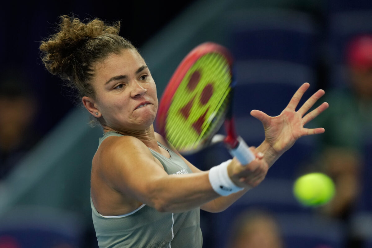 wta wuhan 2025 paolini ai quarti grazie a ritiro tauson