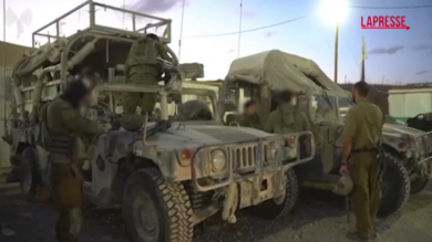 Gaza, l'Idf diffonde il video del riposizionamento delle truppe nella Striscia
