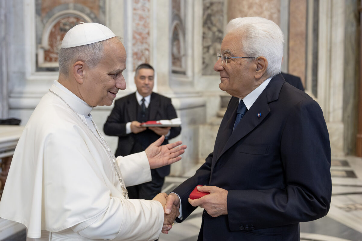 Papa Leone XIV da Mattarella il 14 ottobre Papa Leone XIV da Mattarella il 14 ottobre