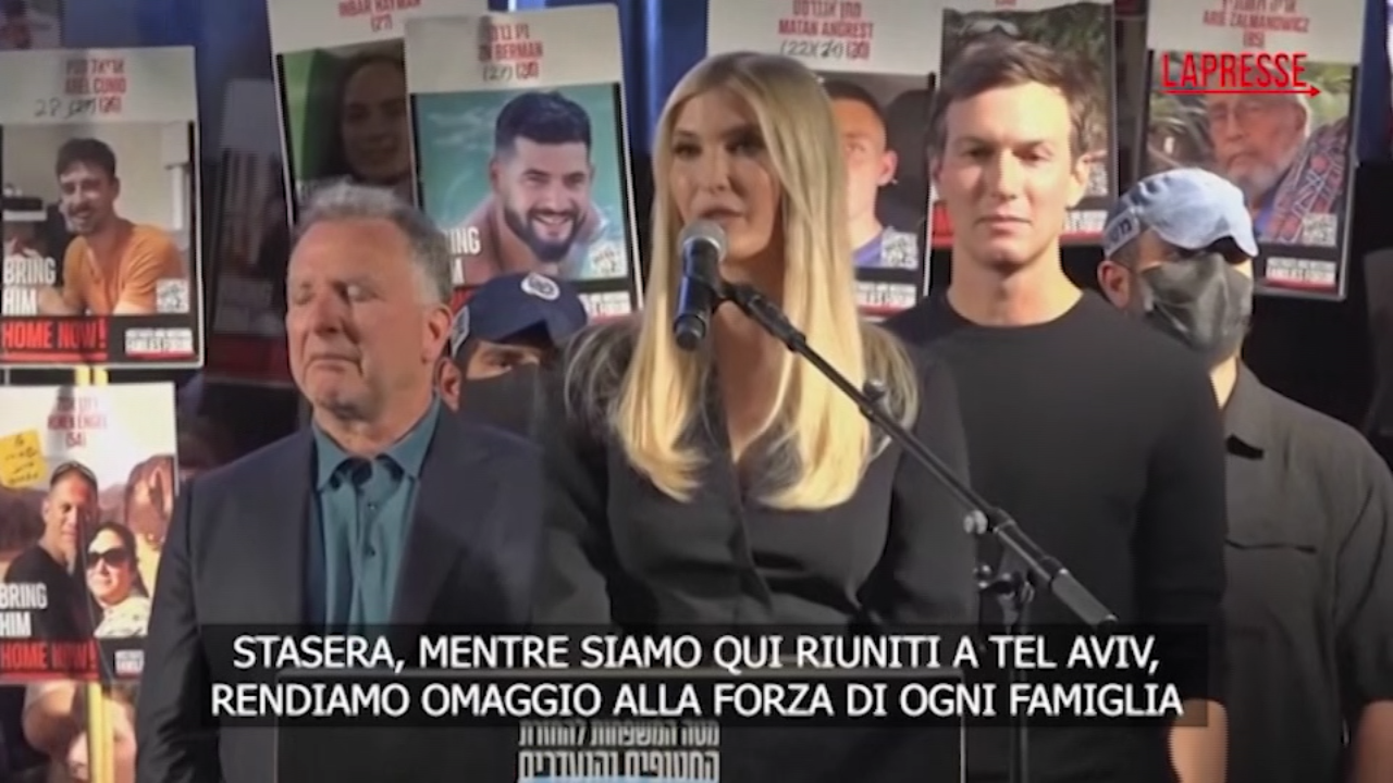 Israele, Ivanka Trump a Tel Aviv: "Ammiro la vostra forza, mio padre è con voi" Israele, Ivanka Trump a Tel Aviv: "Ammiro la vostra forza, mio padre è con voi"