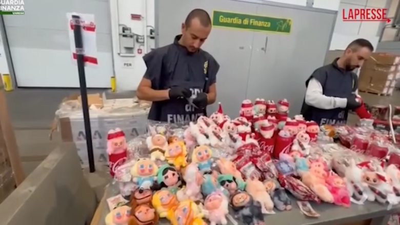 Malpensa, sequestrati 1,5 milioni di articoli contraffatti dalla Cina