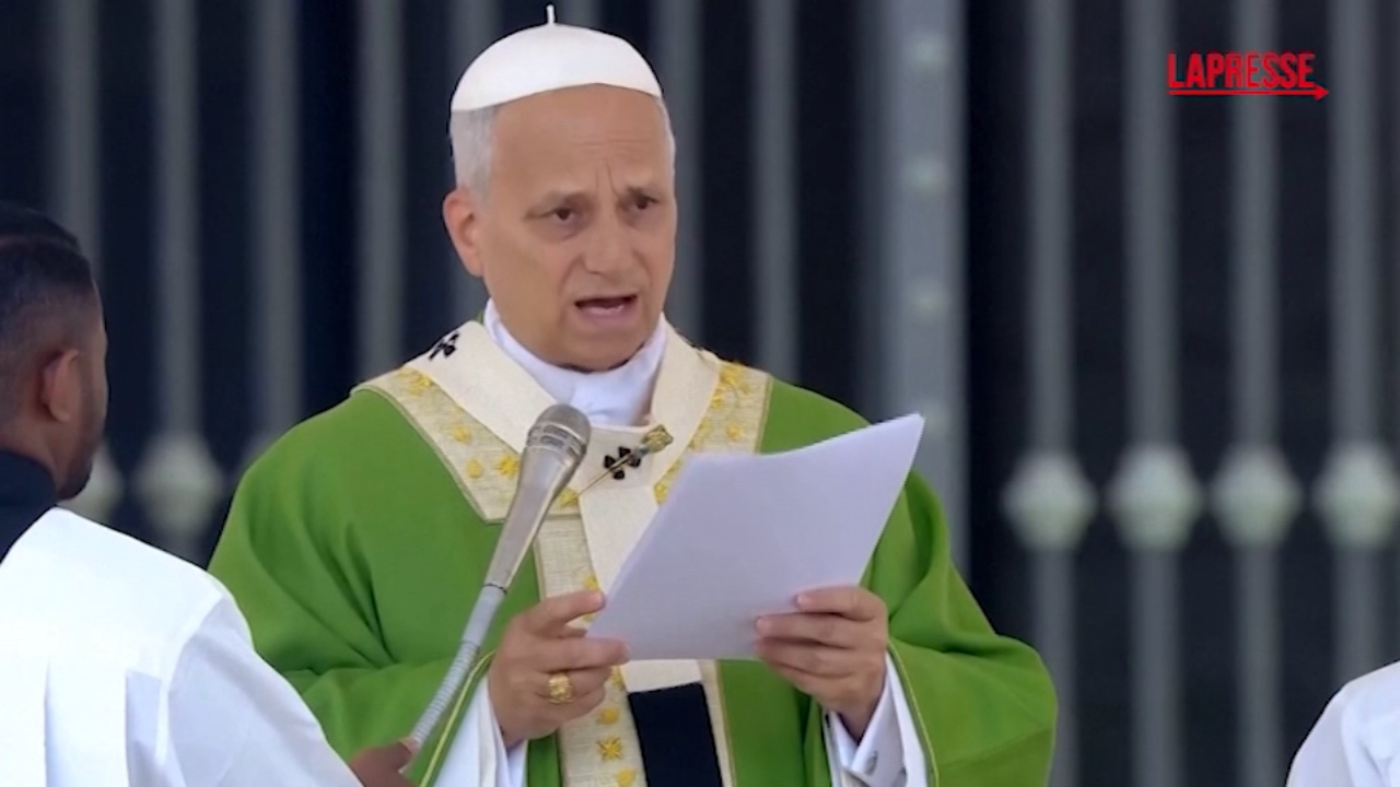 Gaza, Papa Leone XIV: "Scintilla di speranza in Terra Santa, si prosegua verso uno pace giusta"