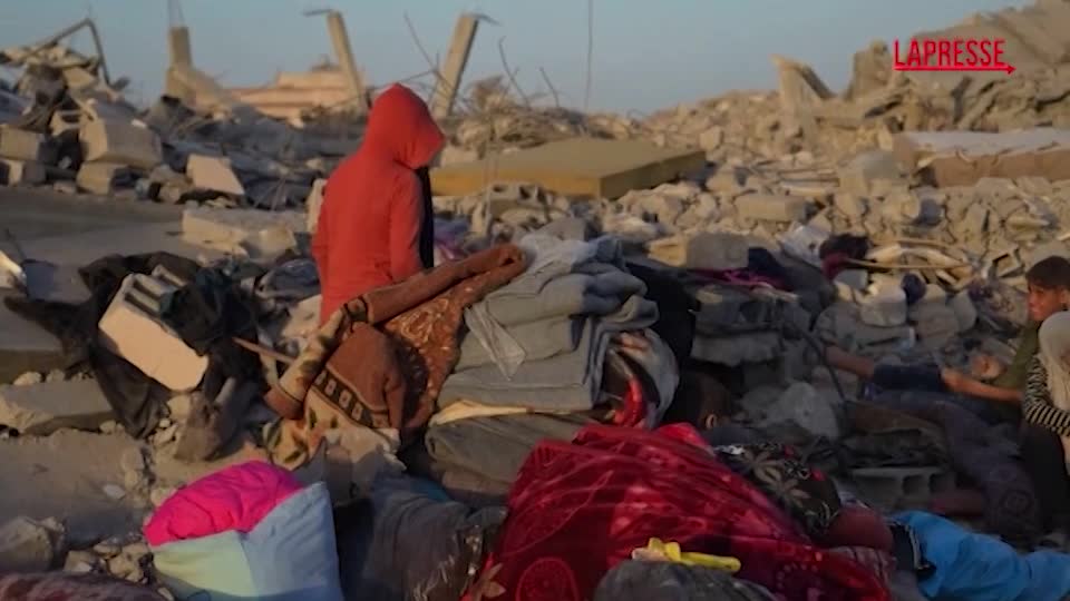 gaza un palestinese sfollato quanti anni ci vorranno prima che ricostruiscano le nostre case