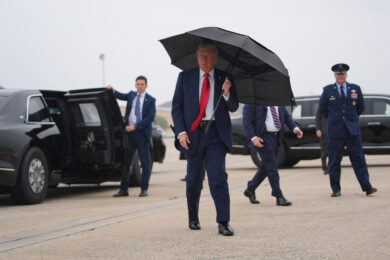 Trump in viaggio verso Israele ed Egitto