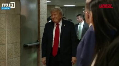 Gaza, l’arrivo di Trump alla Knesset: “Un grande giorno, un nuovo inizio”