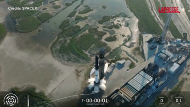 SpaceX lancia l'undicesimo volo di prova del suo razzo Starship