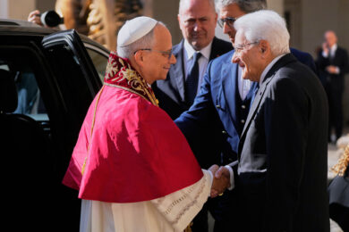 Papa Leone XIV, al Quirinale l’incontro con Mattarella