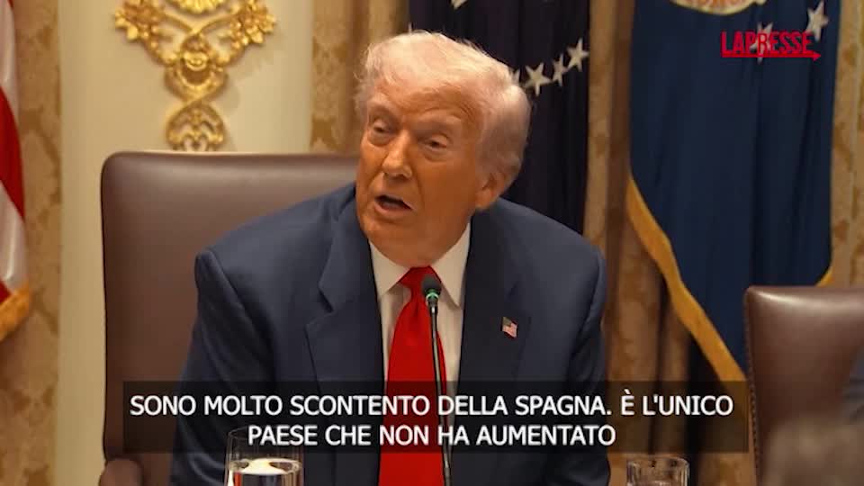 Dazi, Trump contro la Spagna: "Non rispettano la Nato, dovrebbero essere puniti" Dazi, Trump contro la Spagna: "Non rispettano la Nato, dovrebbero essere puniti"