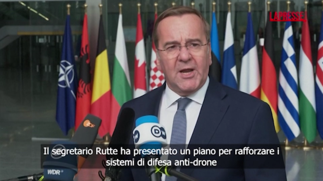 Nato, Pistorius: "La Germania investirà 10 miliardi di euro in droni"