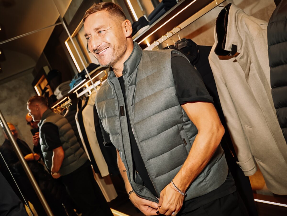 Totti e la moda, stessa maglia per 25 anni è la mia cosa più elegante Totti e la moda, stessa maglia per 25 anni è la mia cosa più elegante