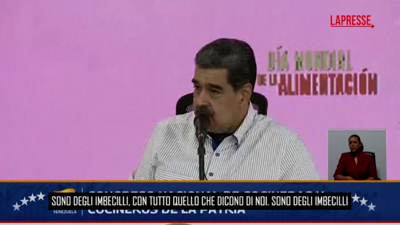 Maduro contro gli Usa: "Mai nessun governo aveva detto pubblicamente quello che fa la Cia" Maduro contro gli Usa: "Mai nessun governo aveva detto pubblicamente quello che fa la Cia"