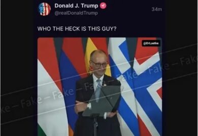 Germania, falso post di Trump contro Merz diventa virale sui social