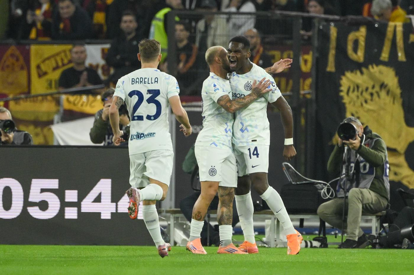 Roma Inter 0 1, decisivo il gol di Bonny Roma Inter 0 1, decisivo il gol di Bonny