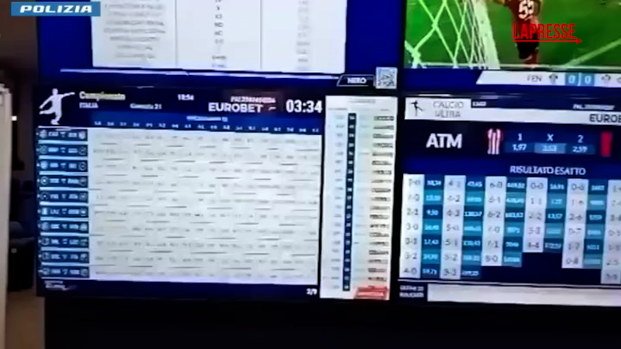giochi e scommesse maxi operazione della polizia sanzioni per 500mila euro