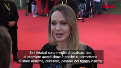 Festa del Cinema di Roma, tutti pazzi per Angelina Jolie
