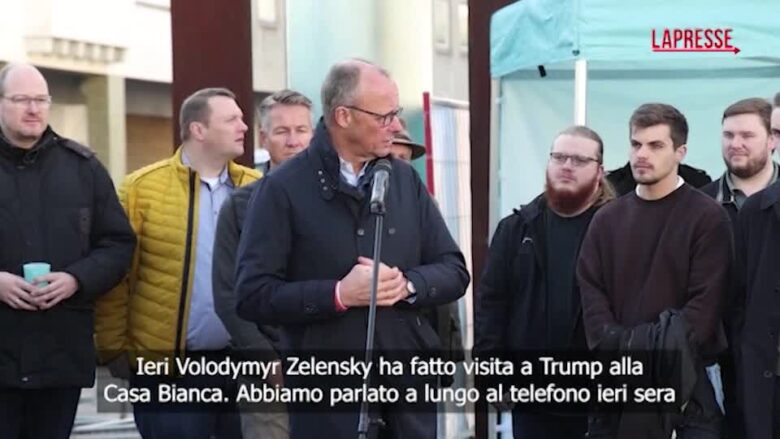 Ucraina, Merz: "L'Europa ha ancora molto da fare per porre fine alla guerra"