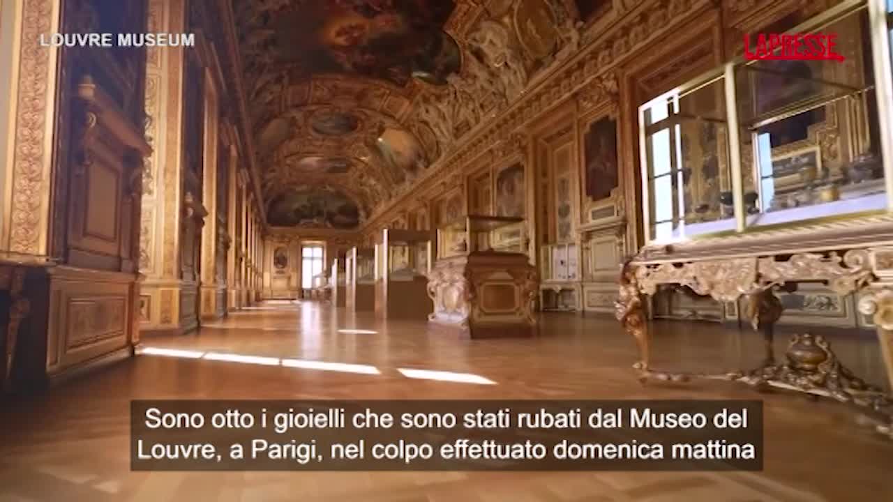 Furto al Louvre, alcuni dei gioielli di Napoleone rubati – Video Furto al Louvre, alcuni dei gioielli di Napoleone rubati – Video