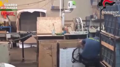 Torino, sequestrate 250 tonnellate di tabacchi di contrabbando