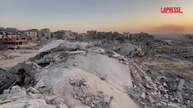 Gaza City rasa al suolo: le immagini choc della devastazione