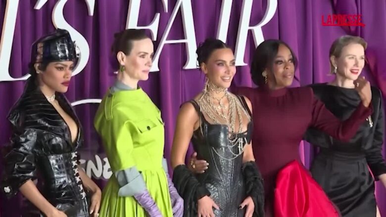 Londra, Kim Kardashian presenta la sua nuova serie tv "All's Fair"