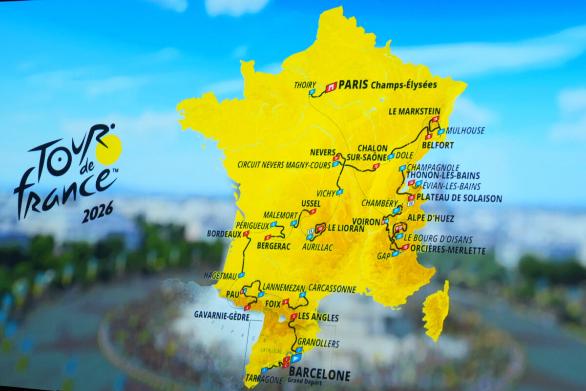 Tour de France 2026, ecco il percorso: via il 4 luglio da Barcellona con cronosquadre