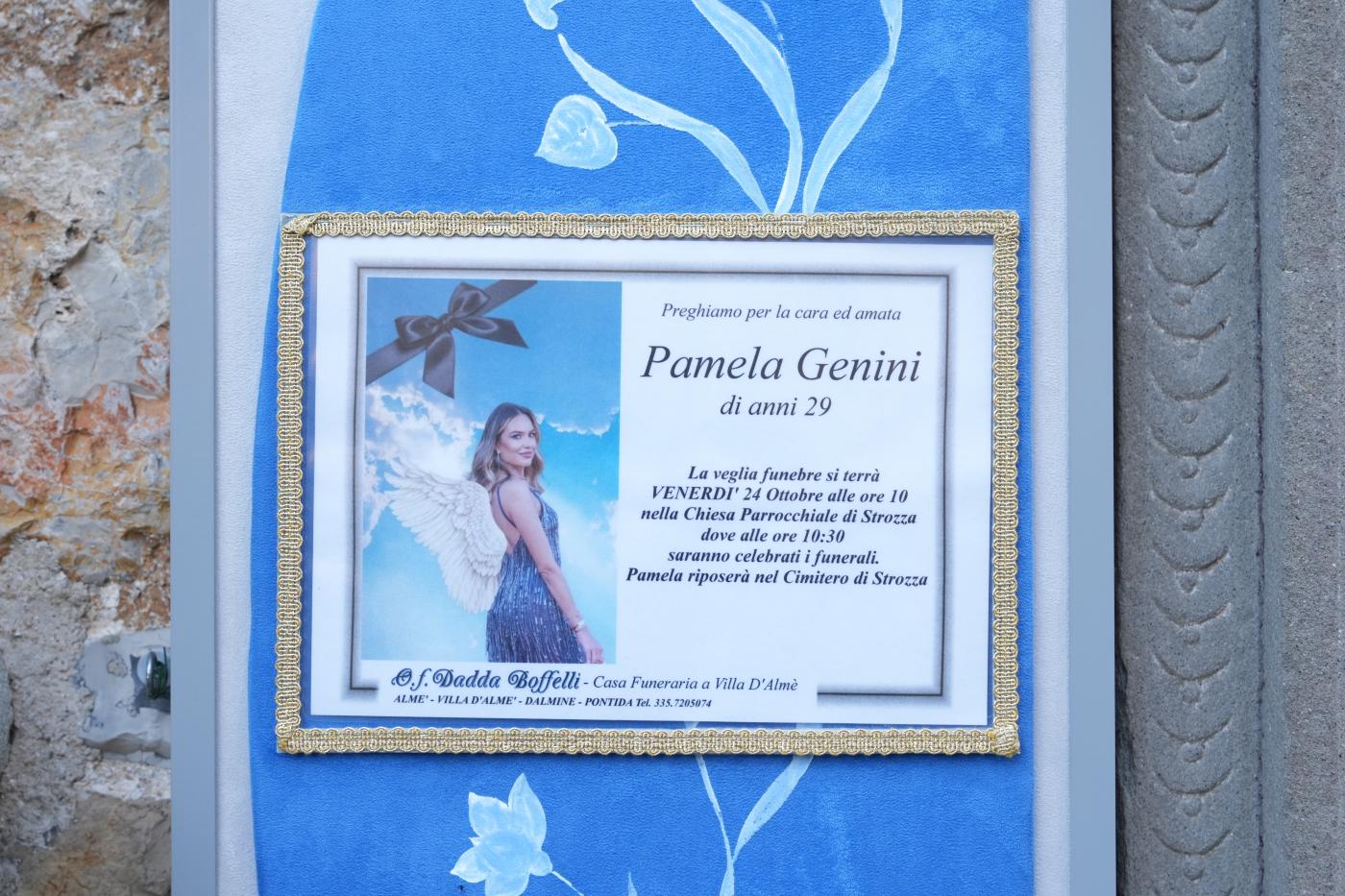 Pamela Genini, i funerali della 29enne uccisa dal compagno Gianluca Soncin